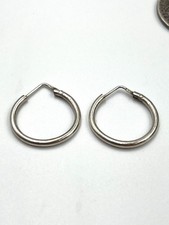 Sterling Silver Small Hoop Earrings