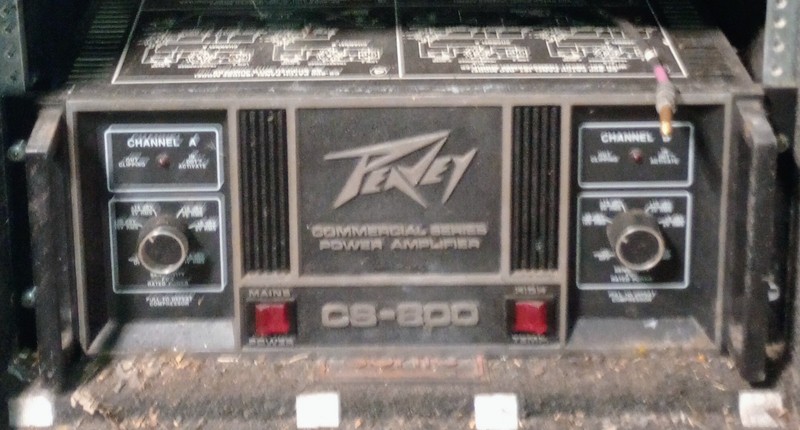 Peavey CS-800 Commercial Series Vintage Power Amplifier