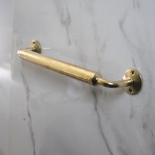 Brass Towel Bar, Solid Brass Wall Mounted Hanger, Gold Bathroom Towel Rail