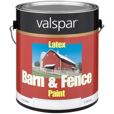 Red Exterior Paint - Durable Finish - 1 Gallon