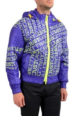 Parka Isolé Just Cavalli Multicolore Pour Homme - Taille S (IT 48), Neuf Avec étiquettes