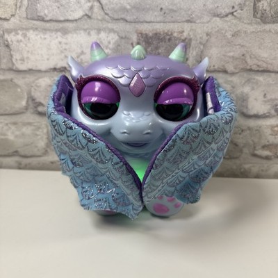 FurReal Friends Moodwings Babydrache elektronisches interaktives Haustier - sauber funktioniert