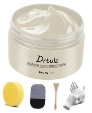 Leather Recoloring Balm, Leather Color Restorer Conditioner, Leather Ivory
