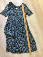 Vintage Grandma Core Dress Made USA Floral Cottage Fairy Boho Midi Dress