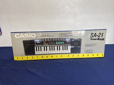 Casio SA-21 32 Keys Electronic Keyboard Brand New Rare Vintage