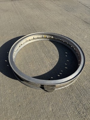    AKRONT RIM 18  X 2  36 Hole Used Rear Wheel Hoop Ossa Spain  #17