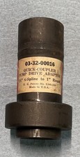 PTO Pump Adapter 1.375"-6 Spline to 1.00" Round, Hub City 0332-00016   **NOS**
