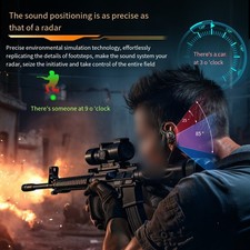 Kabelgebundene Gaming Ohrhörer Multifunktionssteuerung TPE Lederkabel In-Ear De – Bild 2