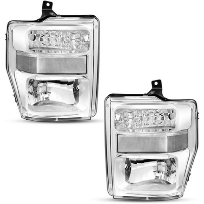 AUTOSAVER88 Headlight Assembly Compatible with 2008-2010 Ford F250 F350 F450 ...