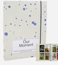 Ring Binder Our Moment Photo Album Holds 240 2x3” Small Photos Memories Gift