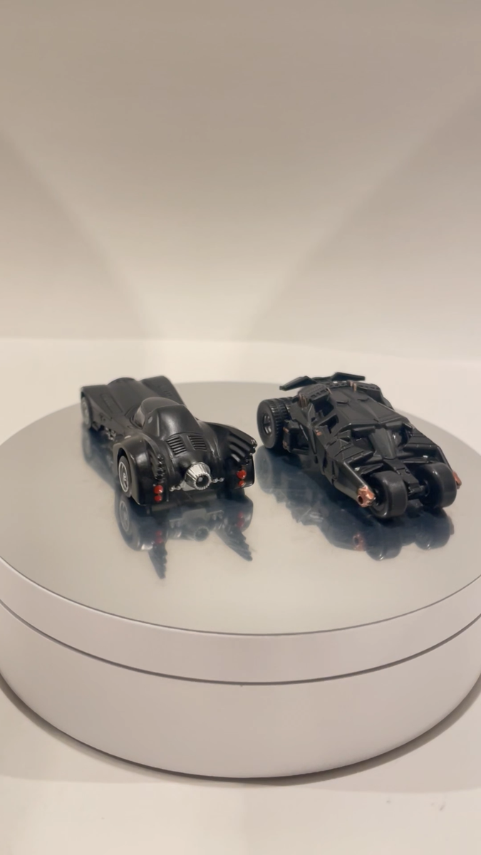 2pc Dream Tomica Batmobile 146 & 148 4th Dark Knight Tumbler 1989