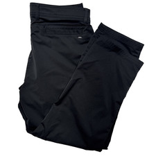 Hurley Jet Set Tech Pants Men  s Size 38x29 Black Casual Athletic