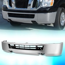 For 2012-2021 Nissan Nv1500 Nv2500 Nv3500 Front Steel Bumper Face Bar Chrome For 2012-2021 Nissan Nv1500 Nv2500 Nv3500 Front Steel Bumper Face Bar Chrome
