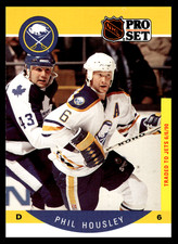 1990-91 Pro Set Phil Housley #21 Winnipeg Jets NHL Hockey