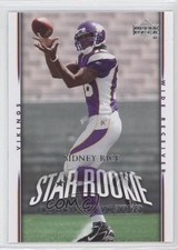 2007 Upper Deck Star Rookie Rookie Exclusives Sidney Rice #293 0b0