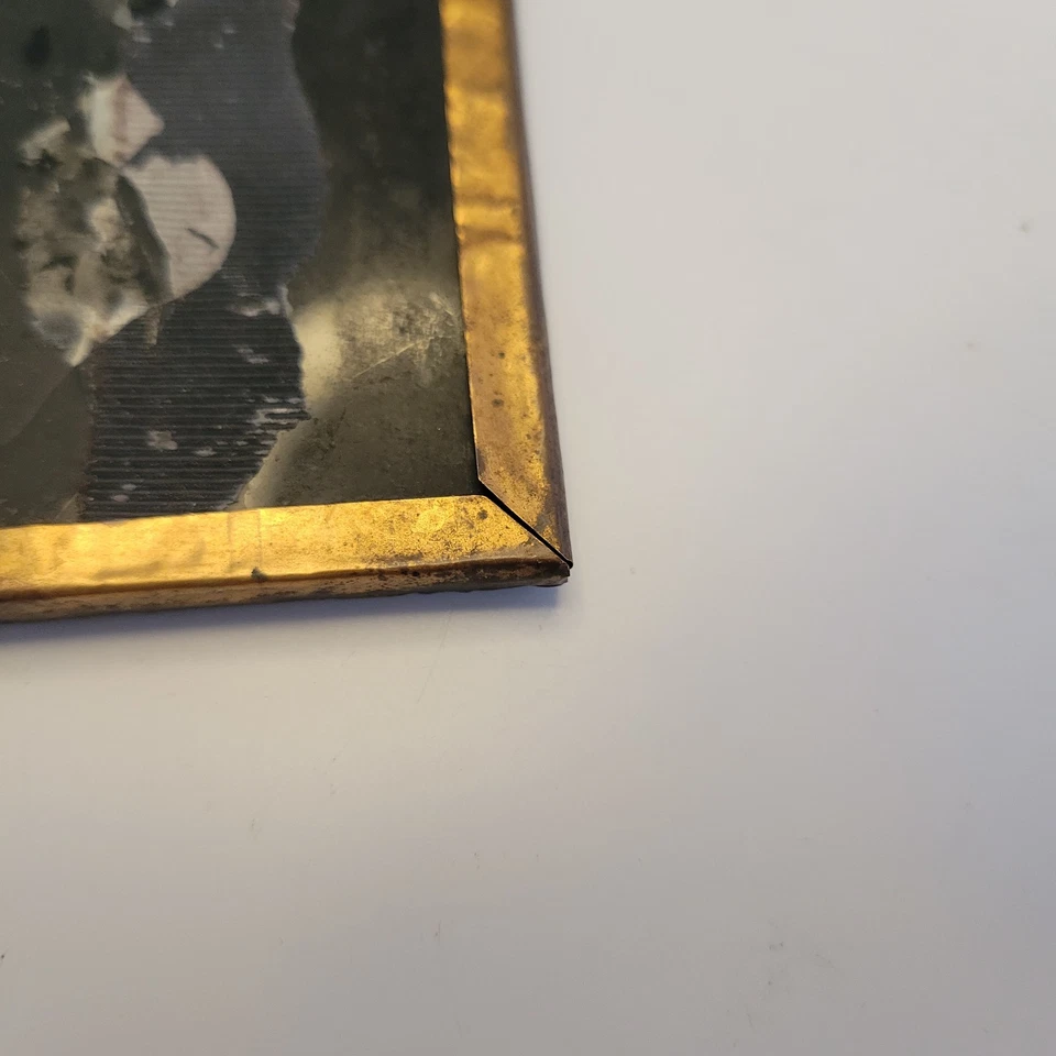 Antique Original Civil War Tintype Of A Union Soldier Photo Frame VERY NICE!!! - Image 2 of 4