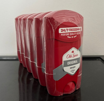 6x Old Spice Original Deostick Parfumqualität 24/7 Freshhh