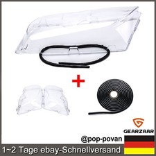 2 Facelift Scheinwerferglas Streuscheibe Scheinwerfer Satz F�r Frontscheinwerfer