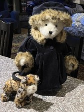 Boyds Bears Bet Dressed Series Marlena Beargeaux With Deitrich Teddy Bear   16  