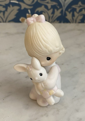 Precious Moments Porcelain Figurine Girl Collectible