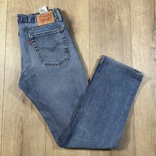 Levis 514 Straight Fit Blue Denim Jeans 31 Waist 32 Leg (Measures 34x31) 2015