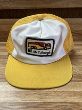 Vintage NL McCullough Semi Truck Snapback Hat - Made in USA