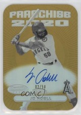 2020 Bowman's Best Franchise Die-Cut Gold Refractor 2/50 Jo Adell Auto s5j