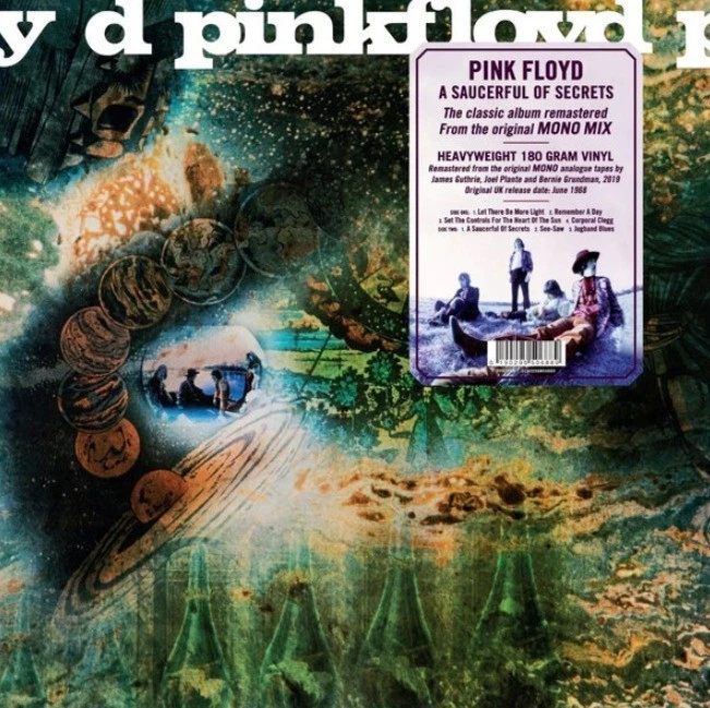 Pink Floyd A Saucerful Of Secrets LP Album vinyl record remastered Mono Mix 2022