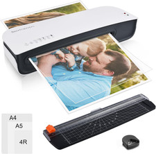 Laminator, A4 Laminater Machine, 9 Inch Thermal Laminater Machine, 4 in 1 Person