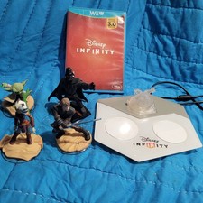 Disney Infinity 3.0 Edition Nintendo Wii U w/Yoda Darth Anakin Ahsoka 