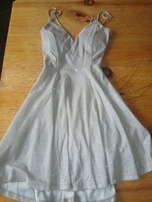 Windsor Womens Formal Dress Champagne Size Small Party Wedding Sparkle