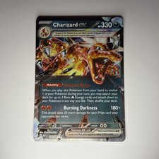 Pokémon TCG Charizard EX Obsidian Flames Holo Card 125/197 NM Condition