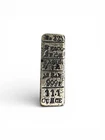 Wells Fargo Express 10oz Error In Weight Silver Poured Bar .999 Fine Fantasy Bar