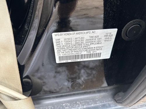 Chassis Brain Box ACURA MDX 14 15 16 17 18 19 20 - Picture 6 of 8