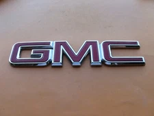 15 16 17 18 19 20 21 GMC CANYON REAR TAIL GATE LID EMBLEM LOGO BADGE USED A38550