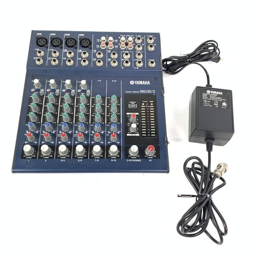 Yamaha MG10/2 10 Channel Stereo Mixing Console Compact Audio Yamaha MG10/2 10 Channel Stereo Mixing Console Compact Audio