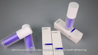 SmileKit V34 Purple Teeth Whitening Toothpaste: Fresh Breath