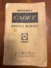 Mooney Cadet Owners Manual 1969