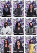 The Defenders: Complete The Heroes.. Jessica Jones Set (15) 2018 Upper Deck