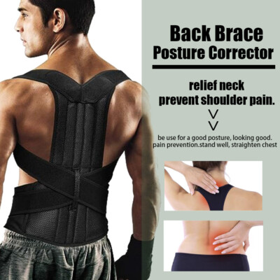 Comfortable Back Straightener Back Support Back Brace Support Belt for Women Men
