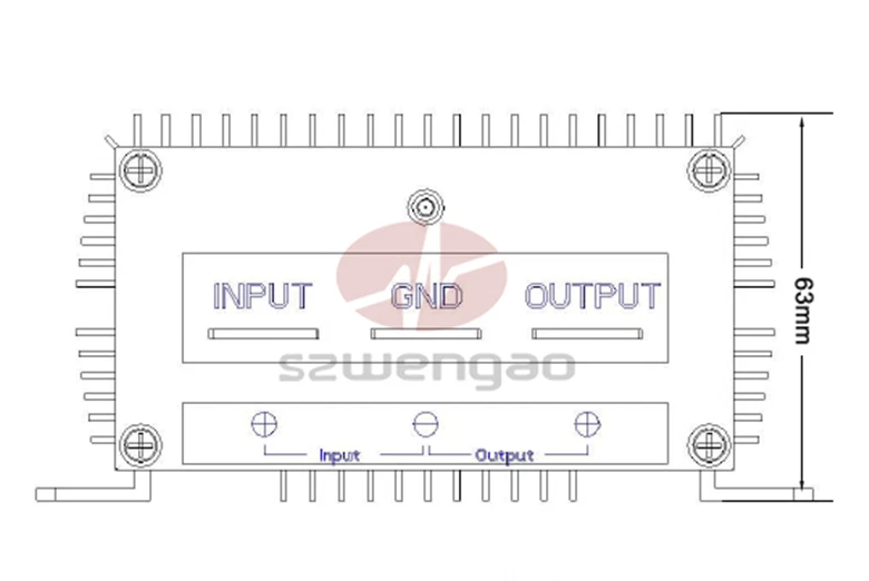 36v to 24v 50A 1200W high power car buck module DC power converter - Image 3 of 4