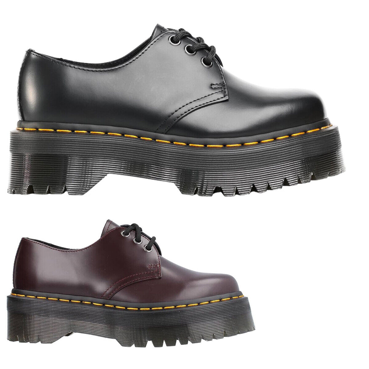 Dr. Martens Unisex Shoes 1461 Quad Casual Lace-Up Goodyear Dr. Martens Unisex Shoes 1461 Quad Casual Lace-Up Goodyear