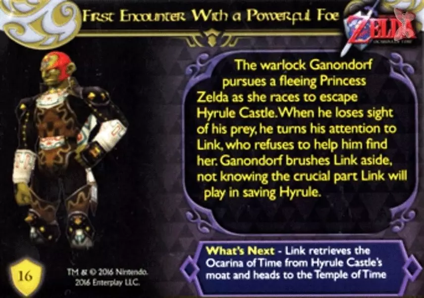 Legend of Zelda Trading Card - 9 Ganondorf (Ocarina of Time) (Ganondor –  Cherden's Doujinshi Shop