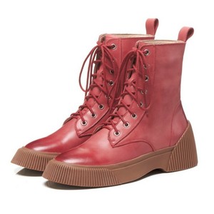 botines de cuero para mujer