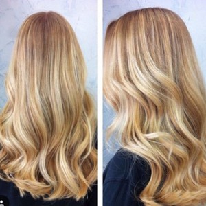 Details About Real Thick Women Straight Full Wig With Bang Brown Blonde Highlight Curly Hair U