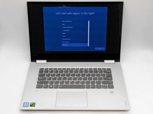 LENOVO YOGA 720-15IKB 2 IN 1 15" UHD 4K Touch I7-7700HQ 512GB 16GB W10 GTX 1050