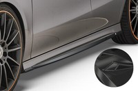 CSR Seitenschweller ABS Carbon Look FüR Mercedes Benz CLA C118 / X118 Amg-Line