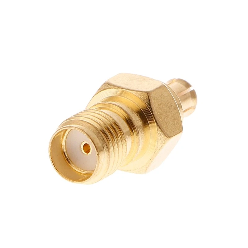 SMA Female To MCX Male Plug RF Straight Coaxial Adapter Connector Converter - Image 3 of 4