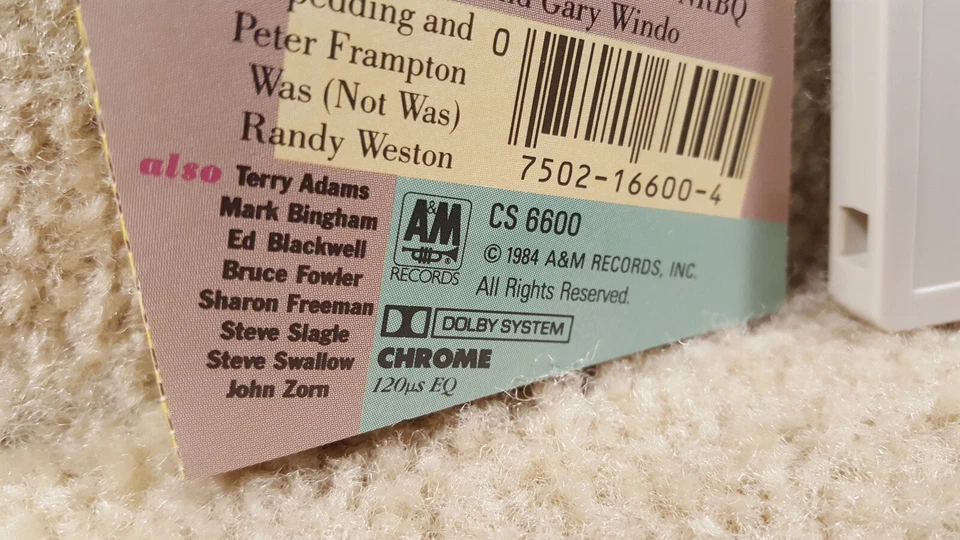 Thelonious Monk That's The Way I Feel Now A Tribute To Cassette Tape A&M 1984 Foto 4 de 4