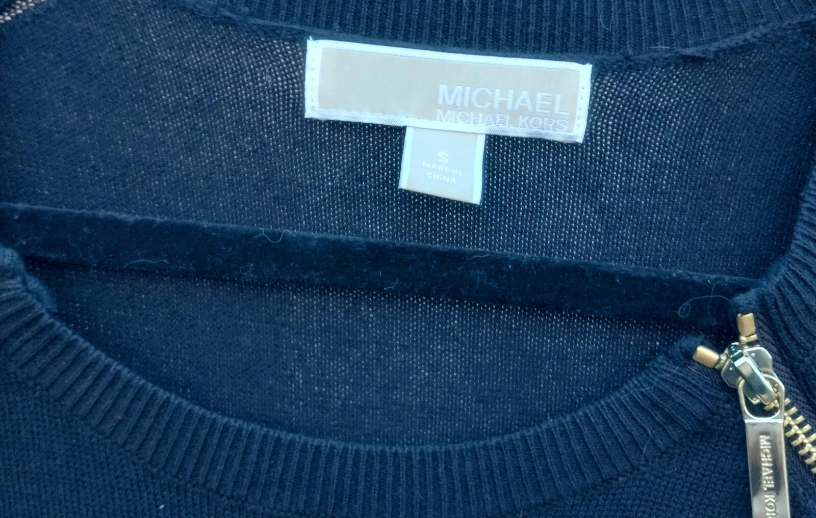 Abito da donna Michael Kors lavorato a maglia taglia S